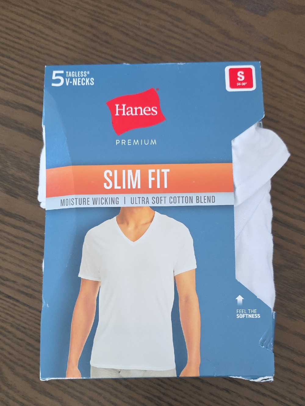 Target White Men’s V-Neck Undershirts - Slim Fit (5 Pack)